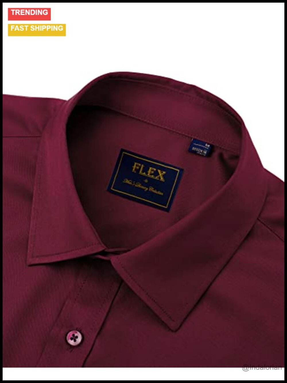 Men's Stretch Wrinkle-Free Dress Shirt Long Sleeve Button Down Formal Business - Picture 2 of 6